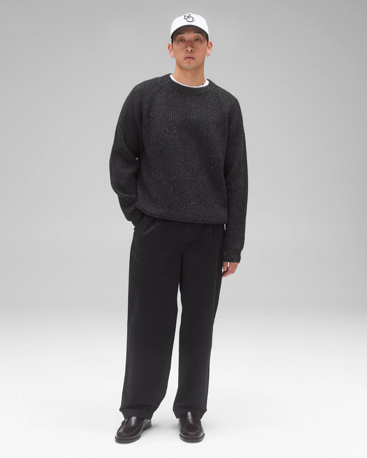 Reigning Champ Woven Cotton Chino Sophomore Pant Black