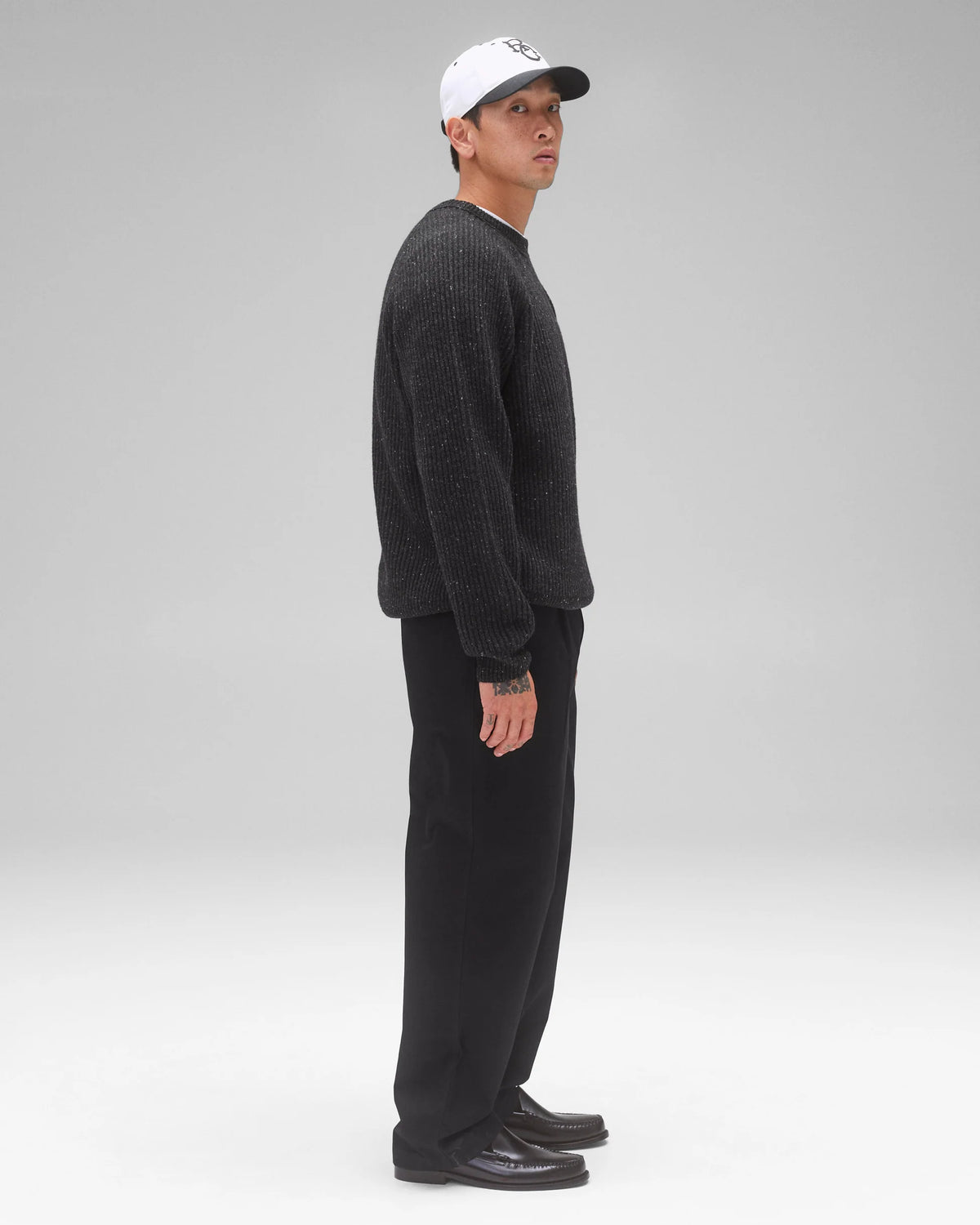 Reigning Champ Woven Cotton Chino Sophomore Pant Black