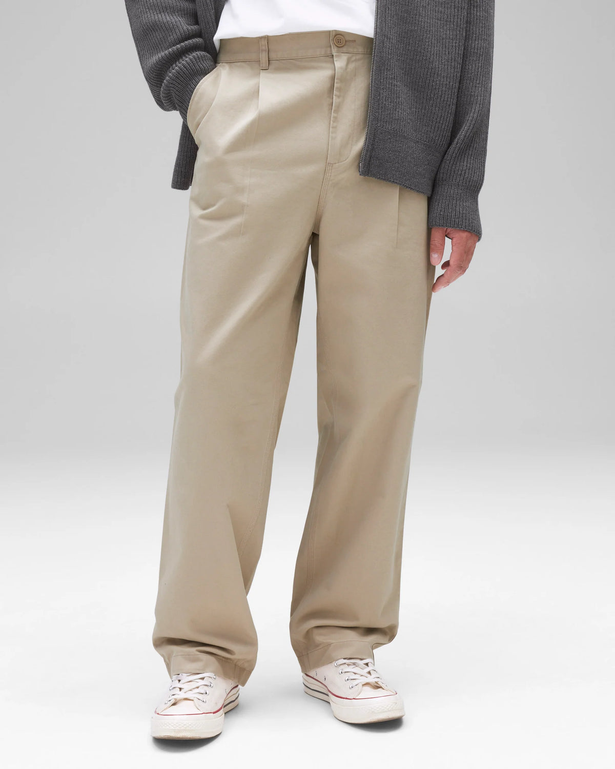 WOVEN COTTON CHINO SOPHOMORE PANT