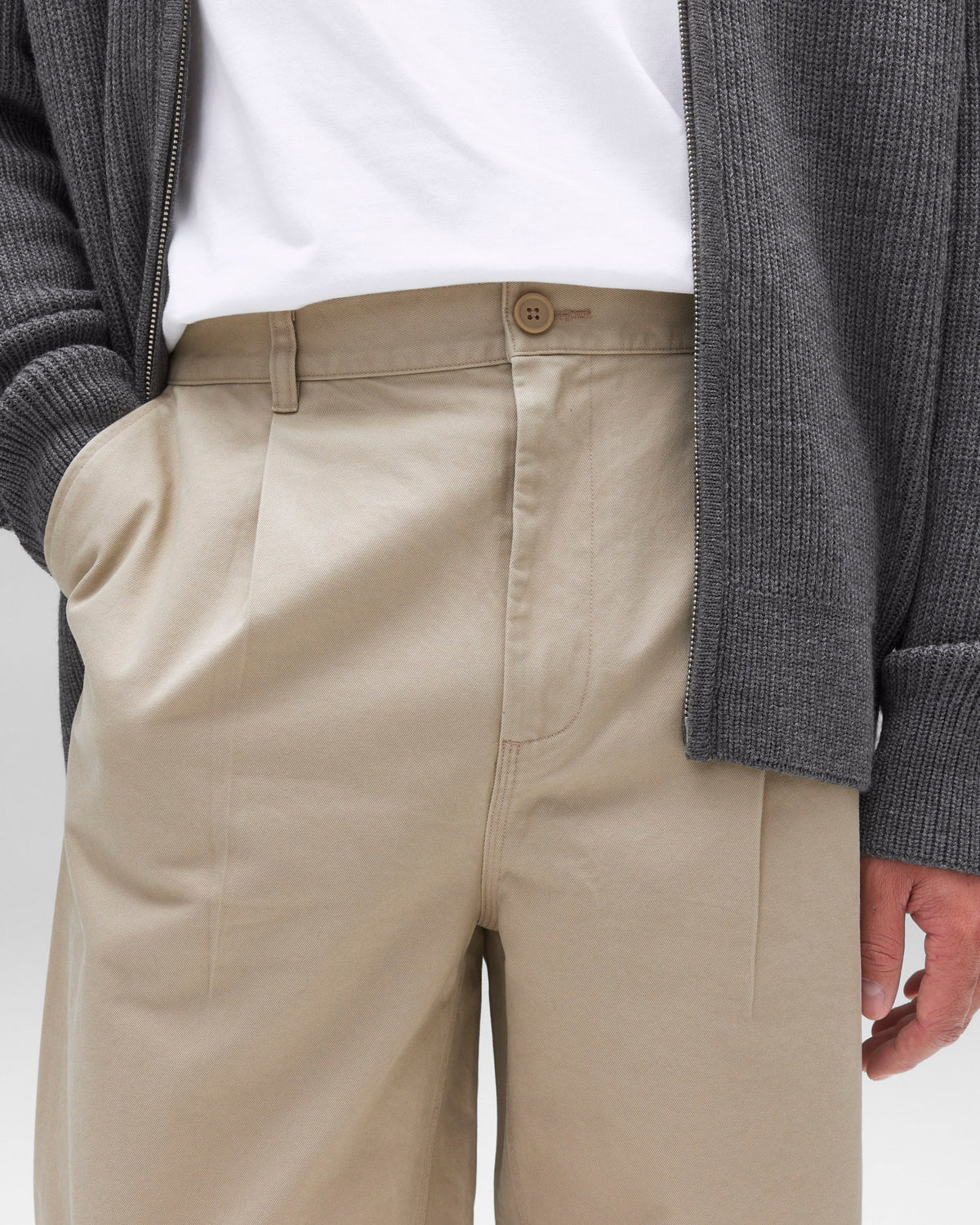 WOVEN COTTON CHINO SOPHOMORE PANT