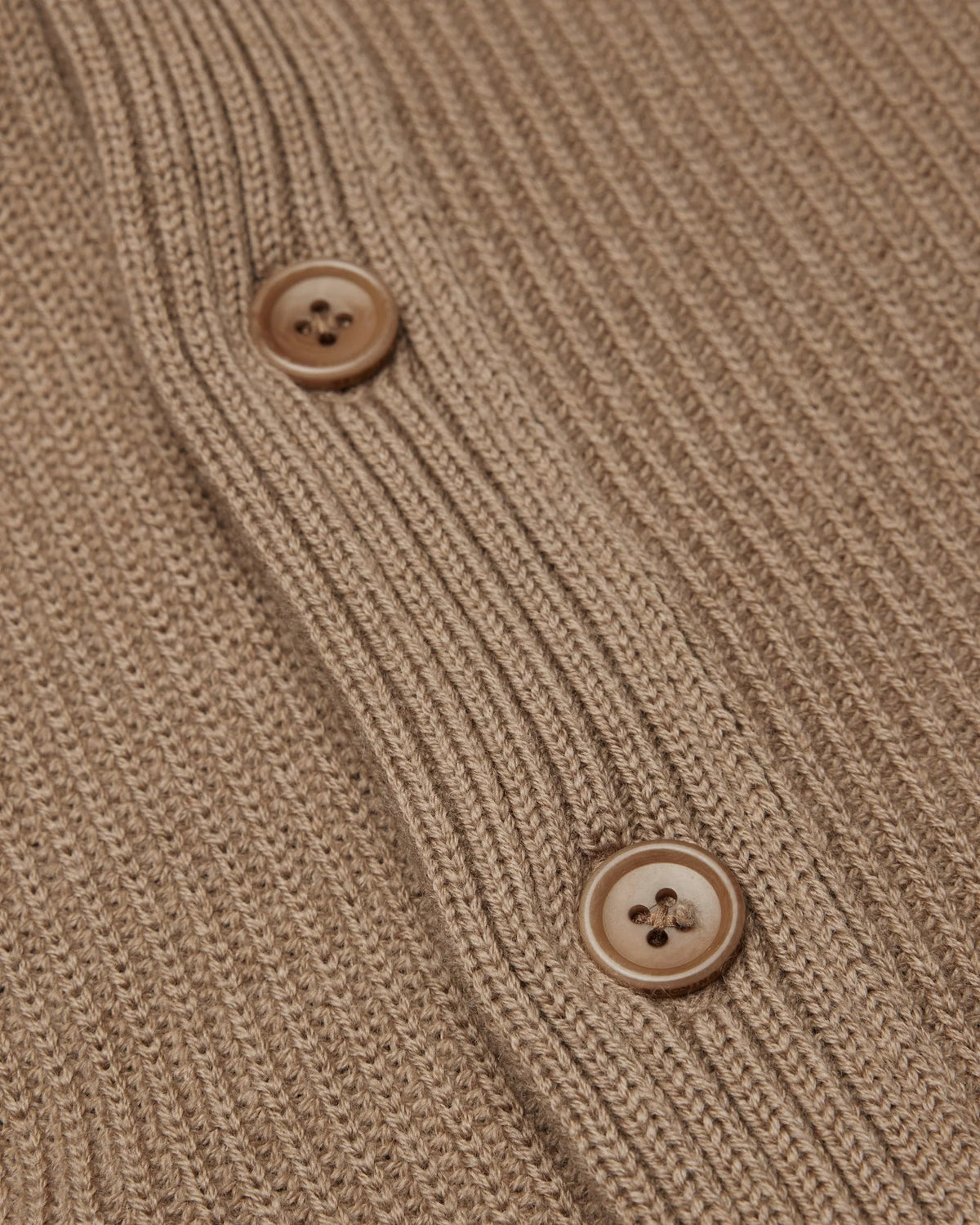 MERINO RIB VINNIE SHAWL CARDIGAN