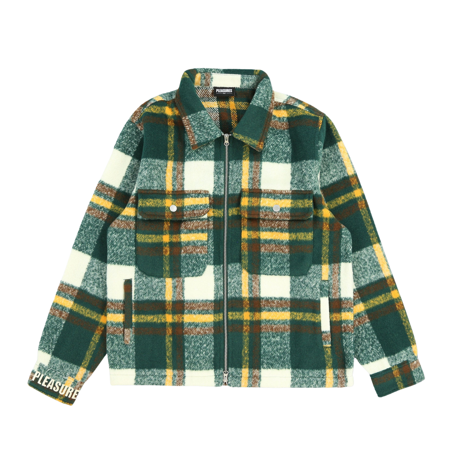 FOLKLORE PLAID WORK JACKET