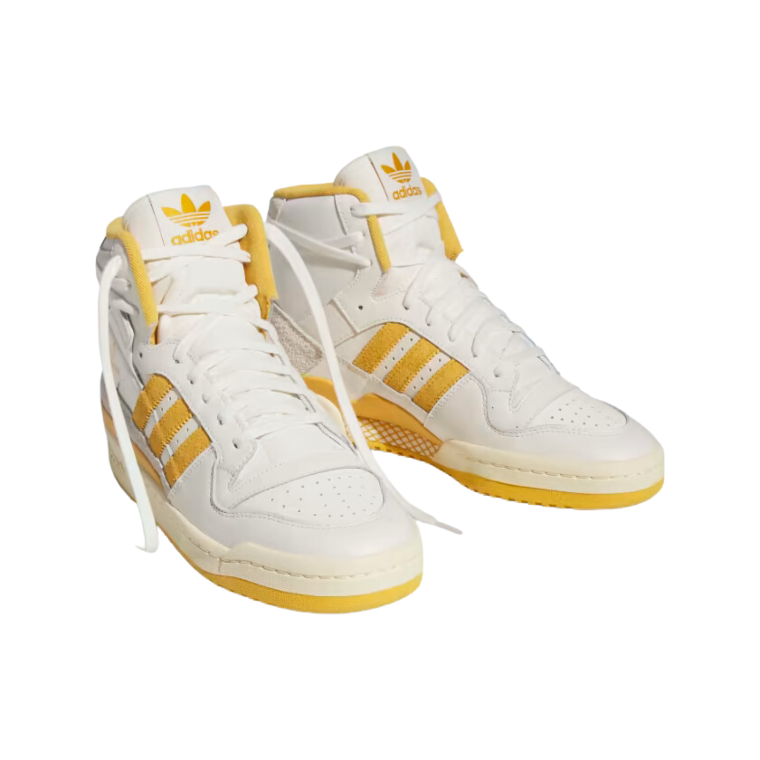 ADIDAS FORUM 84 HI OFF WHITE YELLOW IG0053 I MOMENTUM