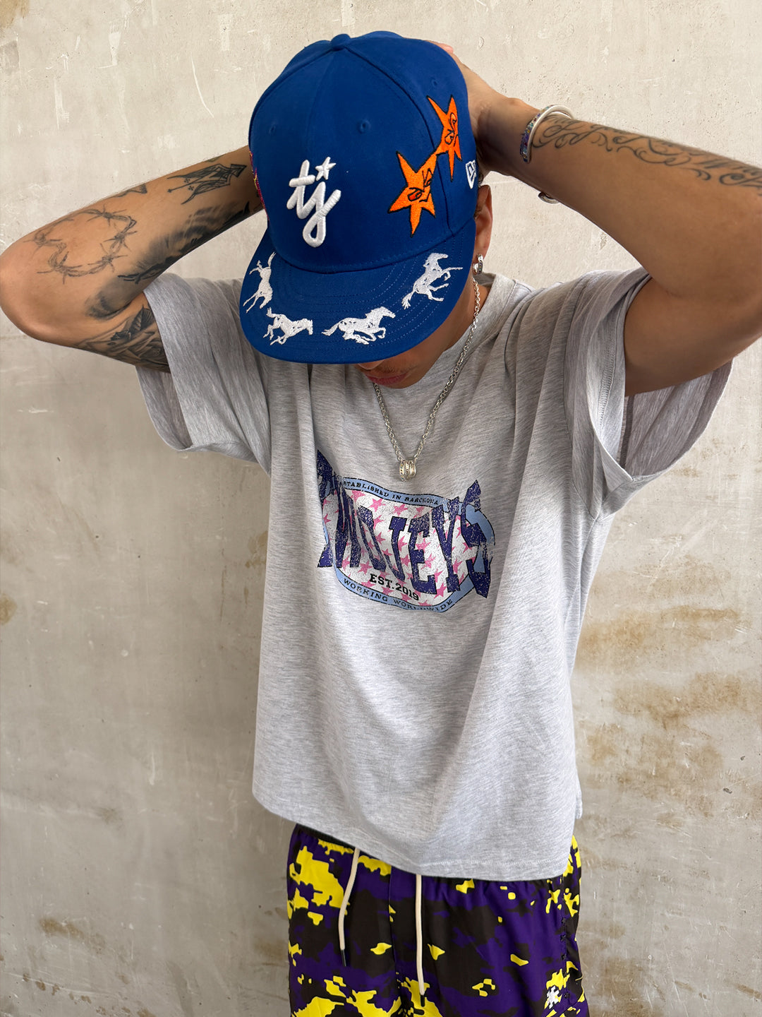 New Era X Twojeys Embroidered 59Fifty Royal Blue