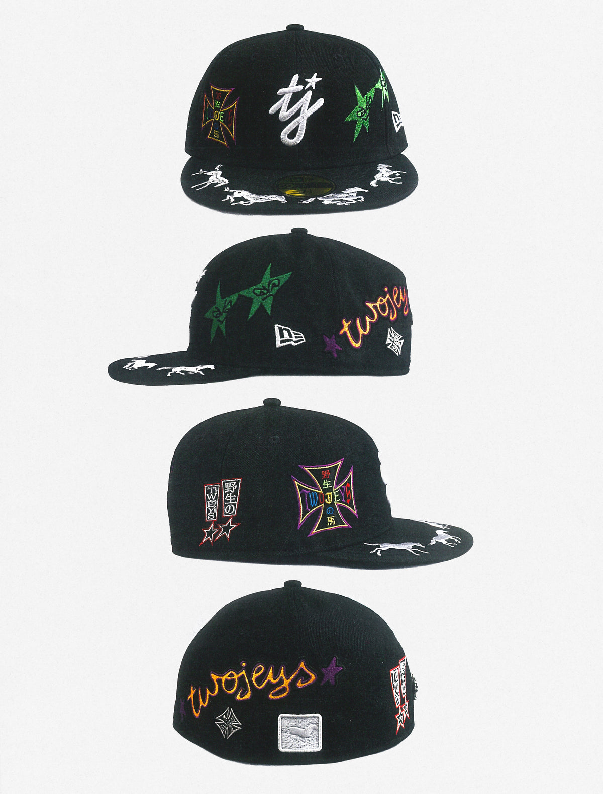 NE X TJ EMBROIDERED 59FIFTY