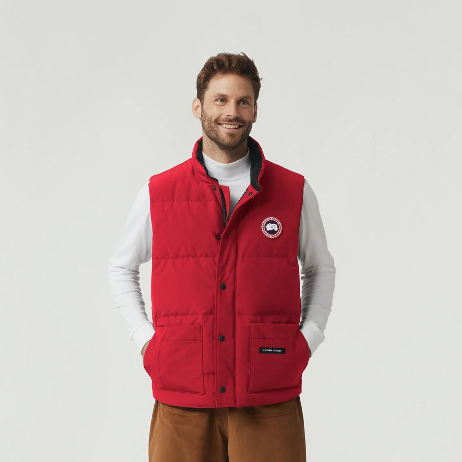 FREESTYLE CREW VEST RED I CANADA GOOSE Momentum Clothing