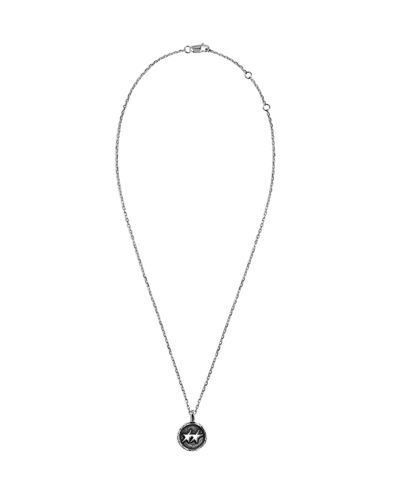 Twojeys Draft Icon Melted Necklace Silver