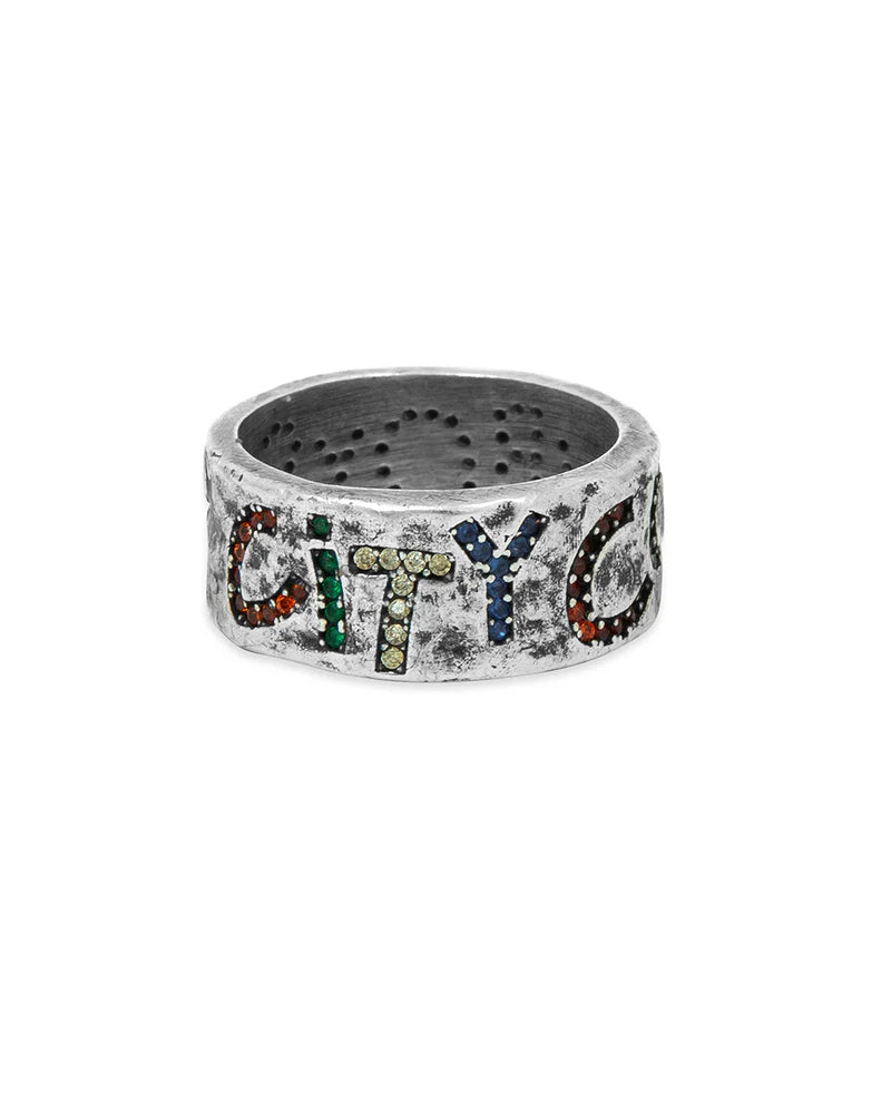 Twojeys City Cowboys Stone Ring