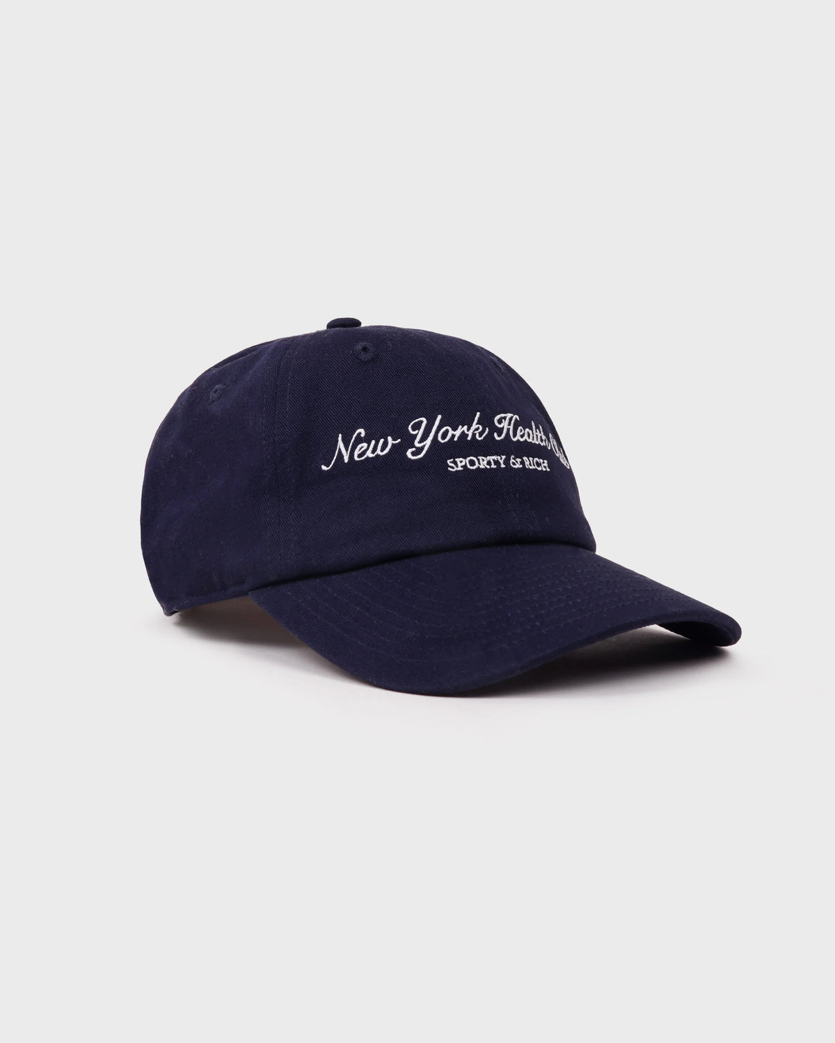 Sporty & Rich NY Health Club Hat Dark Navy