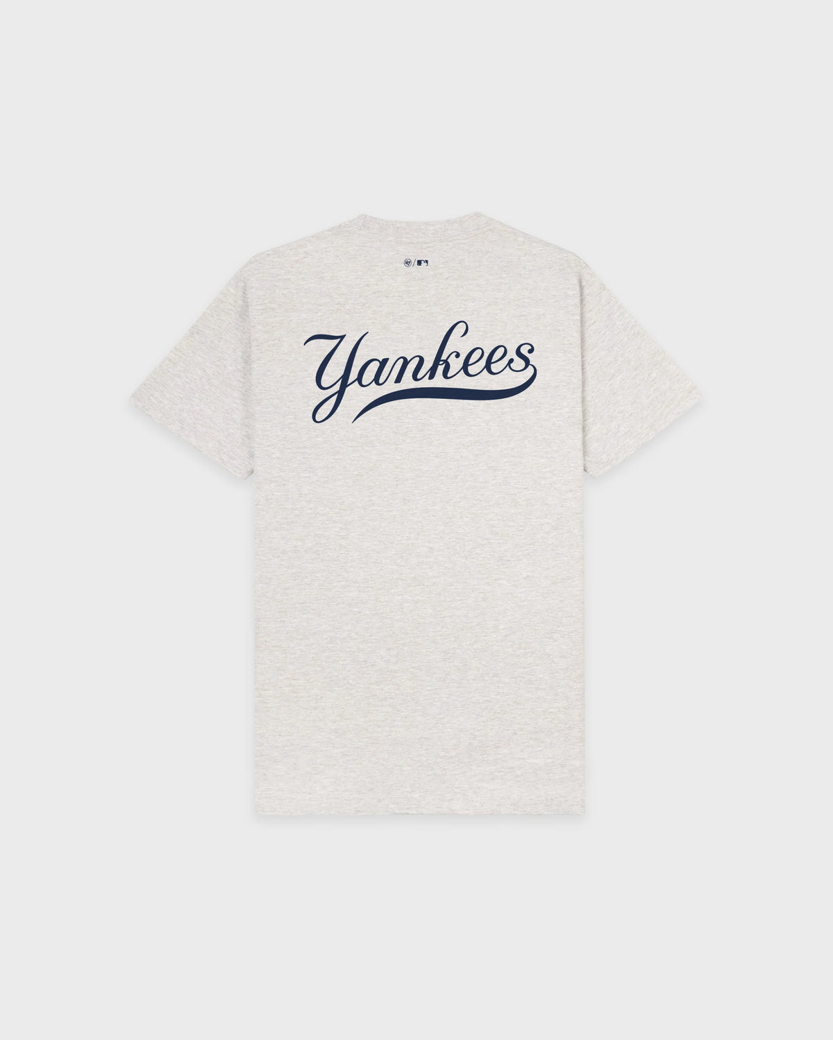Sporty & Rich Yankees Curve T-Shirt Heather Gray