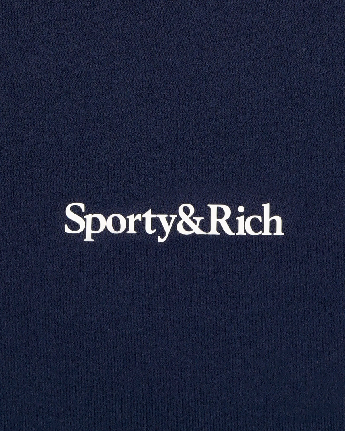 Sporty & Rich W Serif Logo Legging Dark Navy