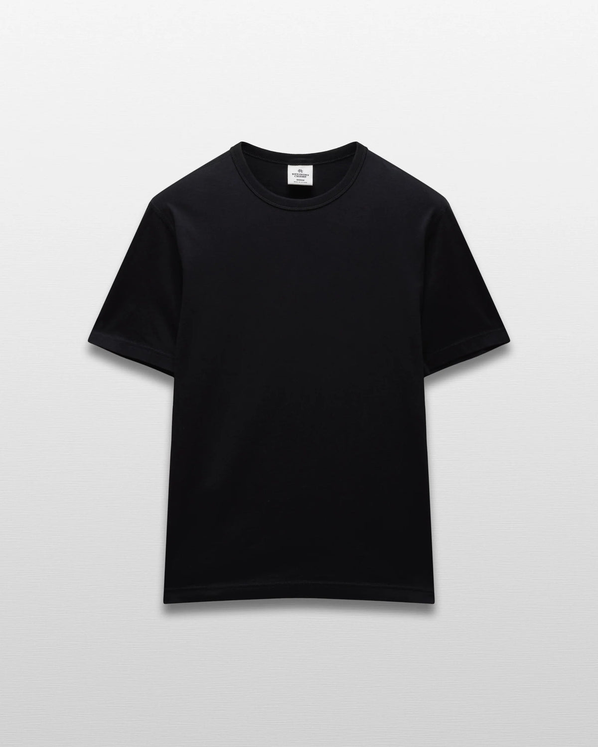 Reigning Champ Lightweight Jersey Standard T-Shirt Black