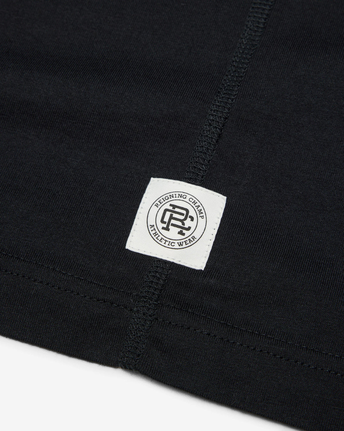 Reigning Champ Lightweight Jersey Standard T-Shirt Black