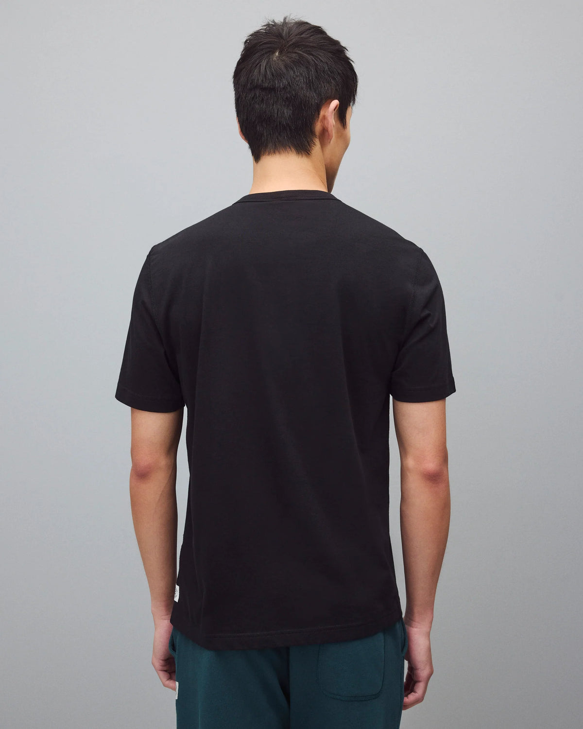 Reigning Champ Lightweight Jersey Standard T-Shirt Black