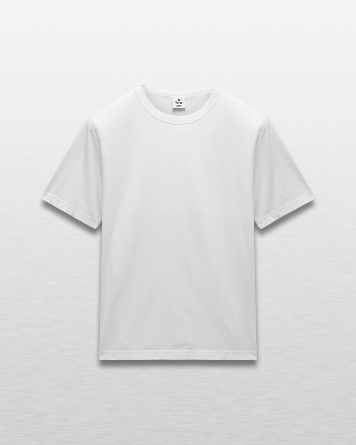 Reigning Champ Lightweight Jersey Standard T-Shirt White