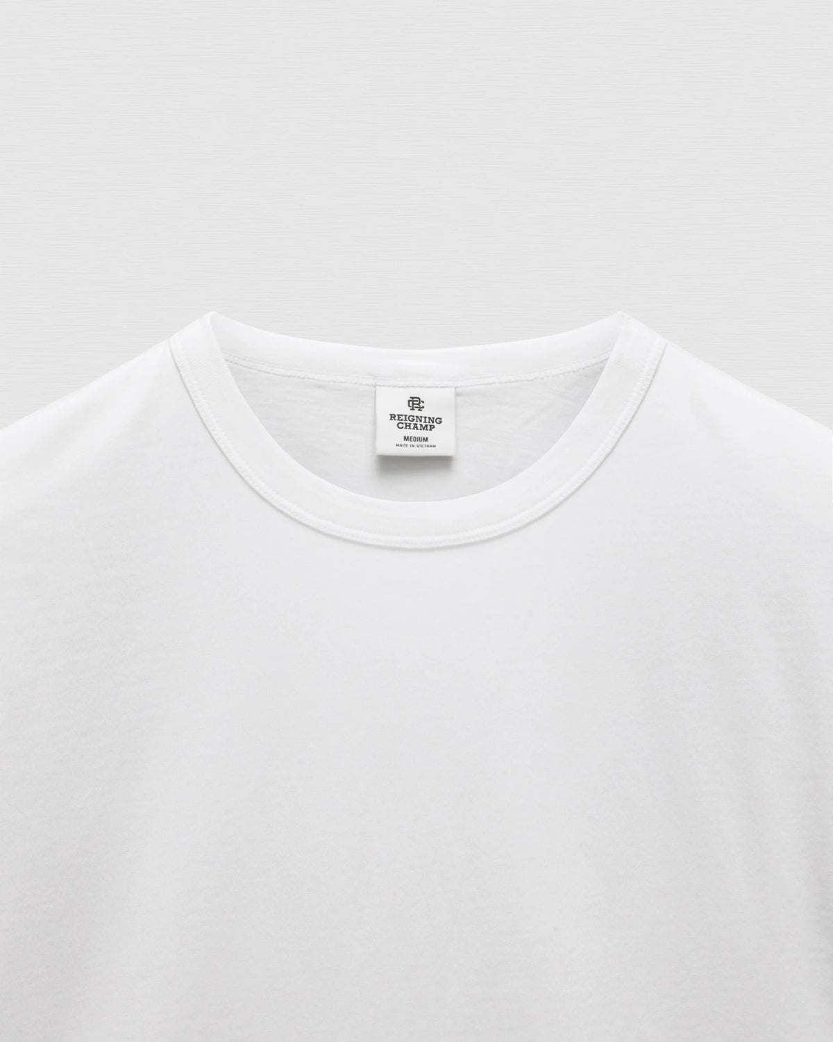 Reigning Champ Lightweight Jersey Standard T-Shirt White