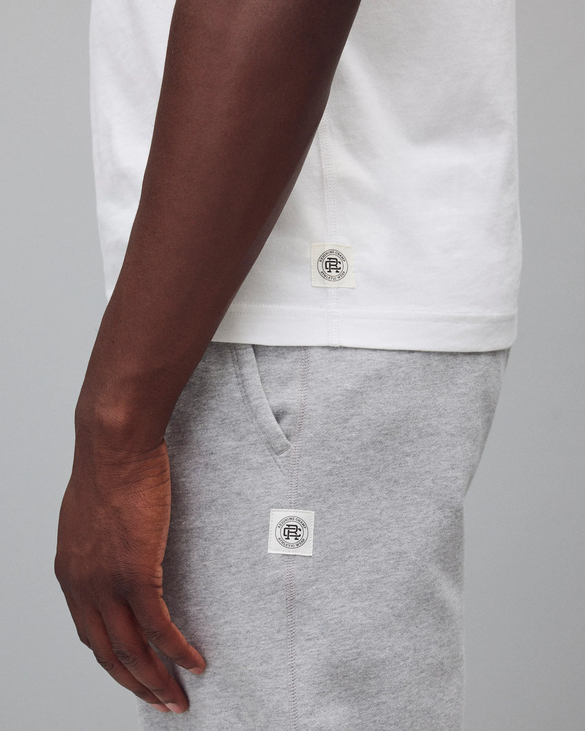 Reigning Champ Lightweight Jersey Standard T-Shirt White