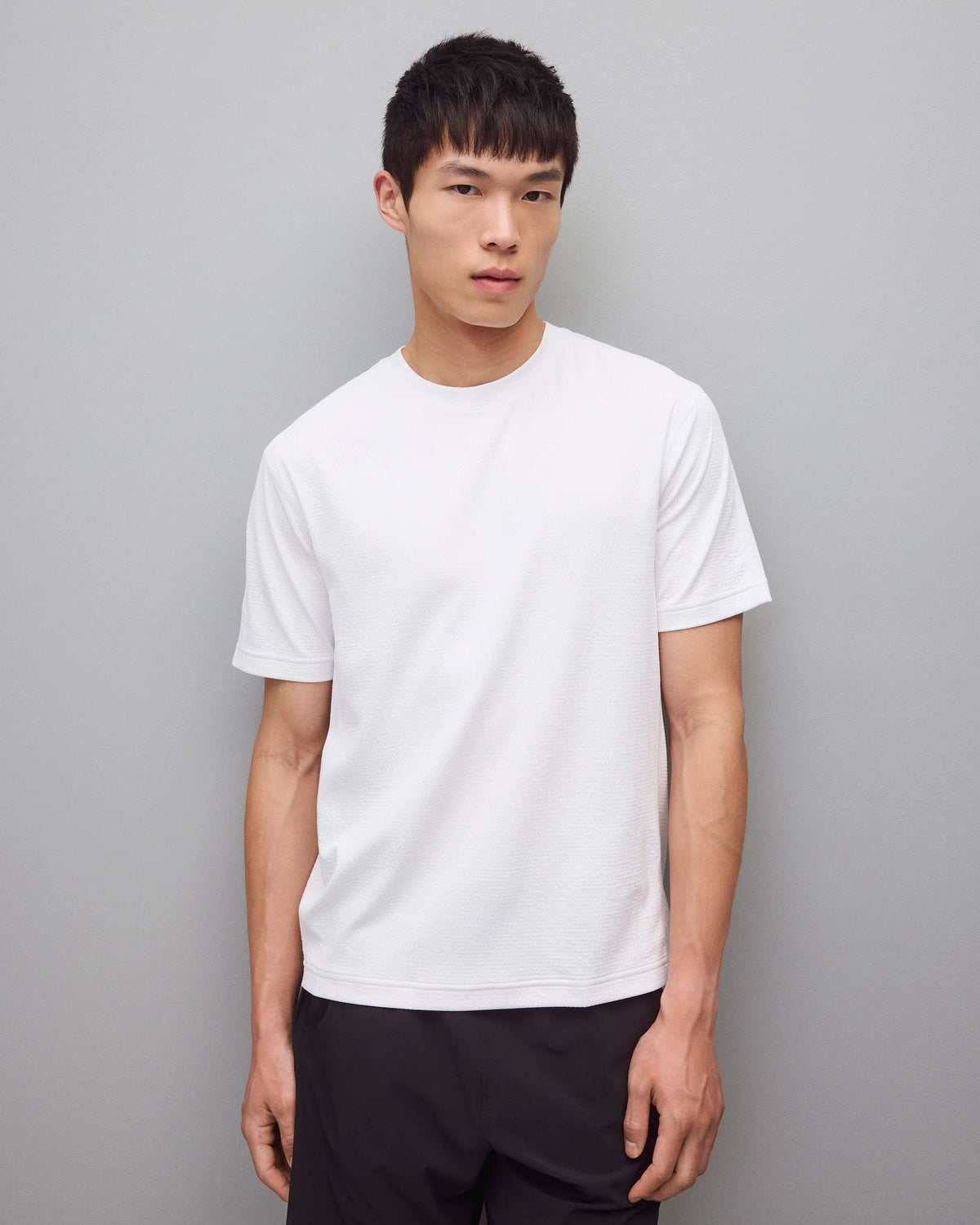 Reigning Champ Solotex Mesh Tiebreak Standard T-Shirt White