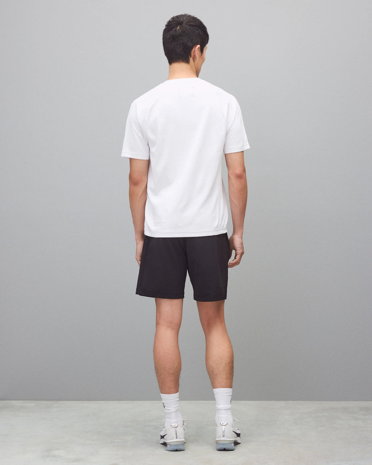 Reigning Champ Solotex Mesh Tiebreak Standard T-Shirt White