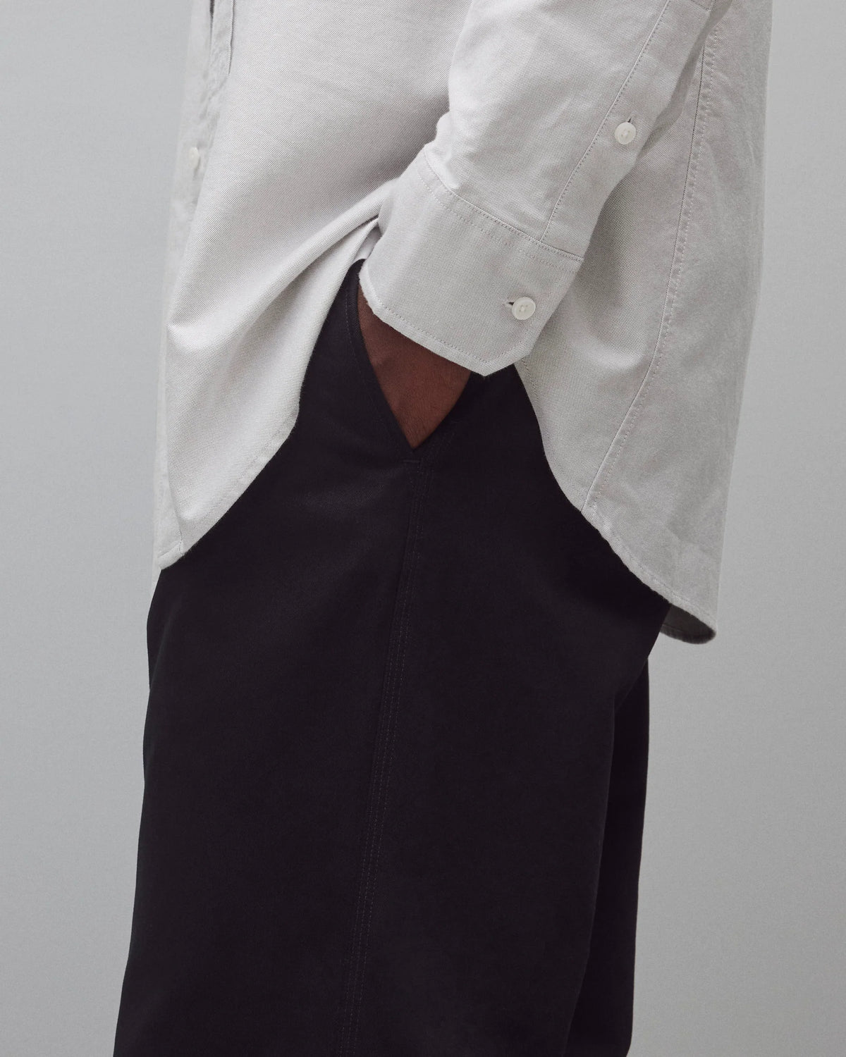 Reigning Champ Cotton Chino Freshman Standard Pant Black
