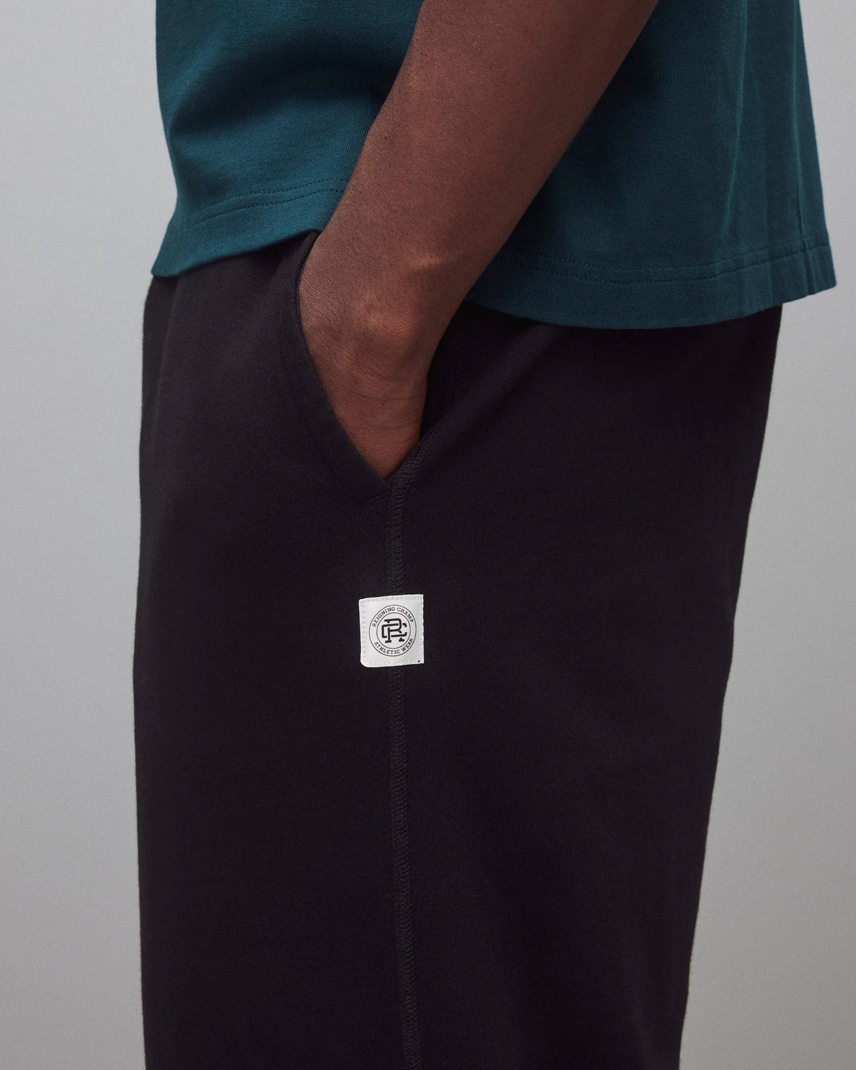 Reigning Champ Midweight Terry Relaxed Sweatpant Black