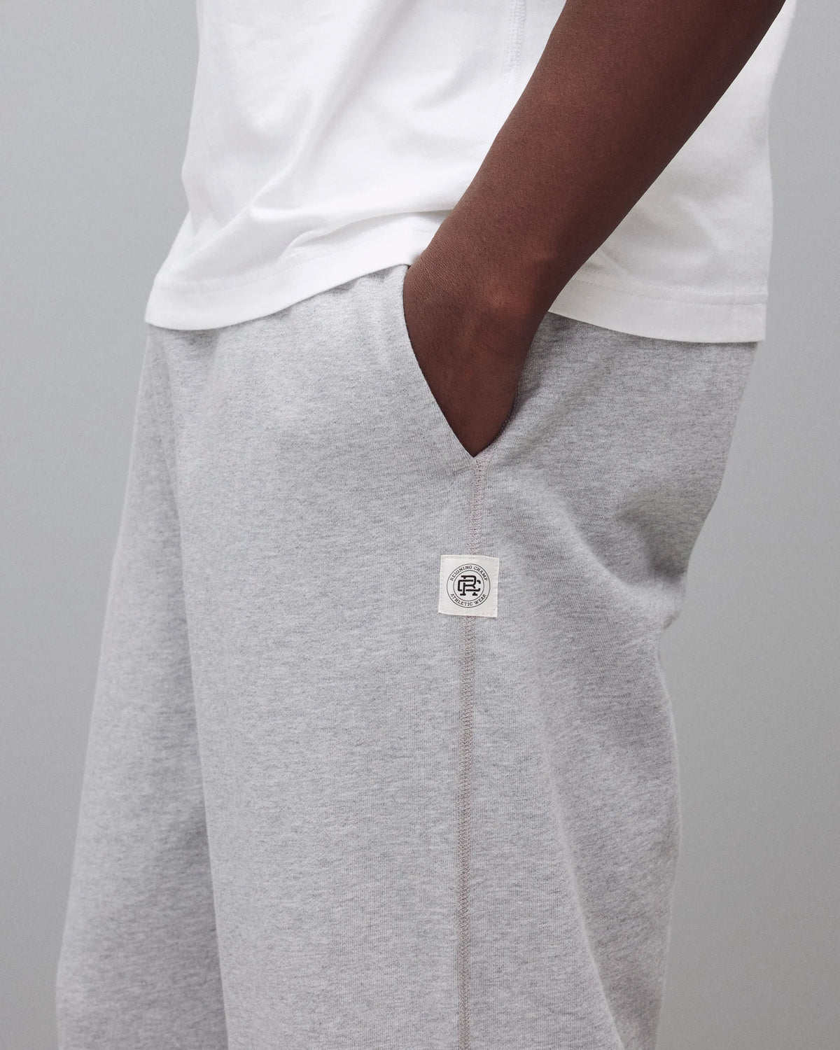 Reigning Champ Midweight Terry Relaxed Sweatpant Heather Grey