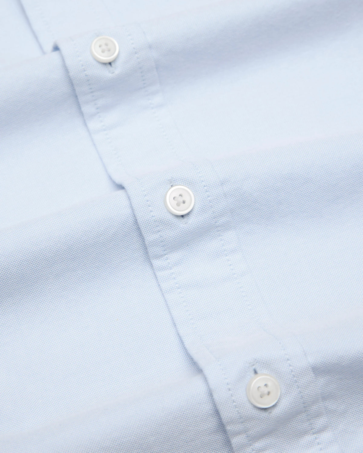 Reigning Champ Cotton Oxford Windsor Shirt Light Blue