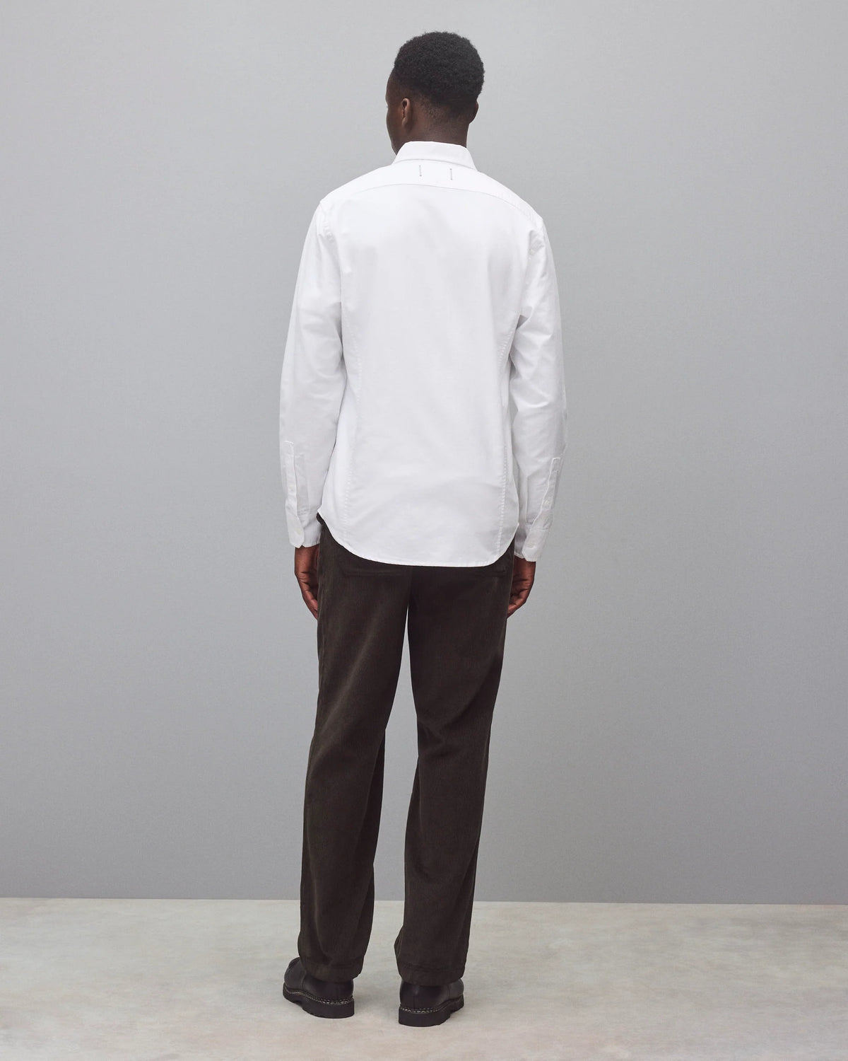Reigning Champ Cotton Oxford Windsor Shirt White