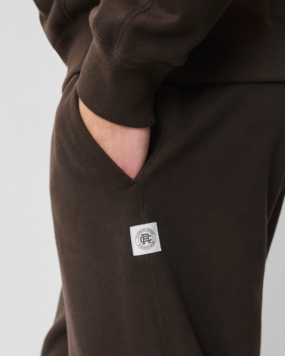 Reigning Champ Midweight Terry Relaxed Sweatpant Coffee