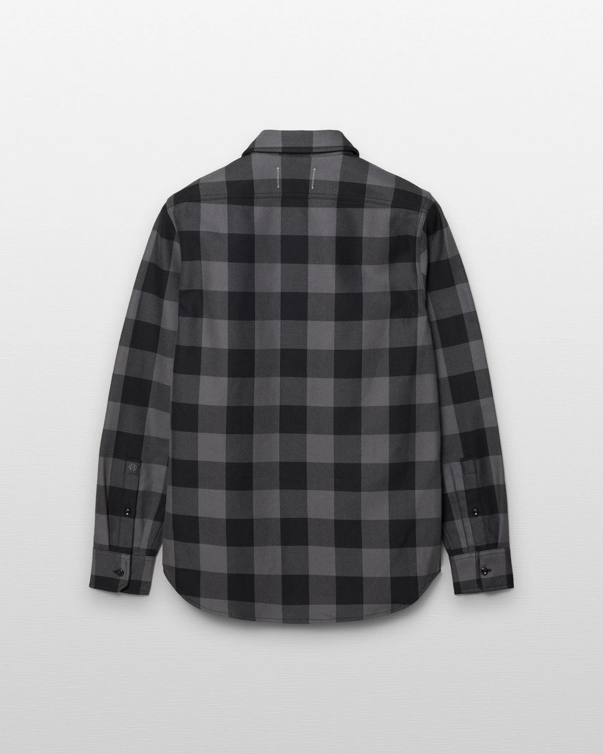 Reigning Champ Buffalo Check Union Shirt Black/Midnight