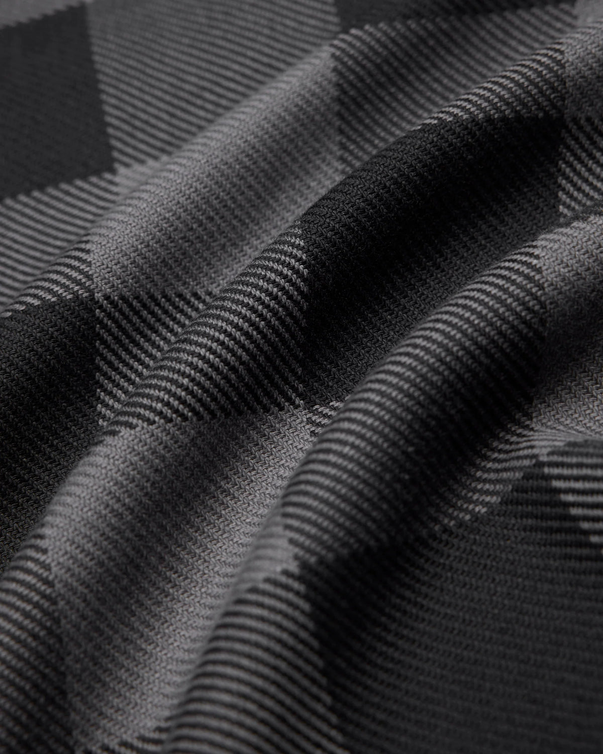 Reigning Champ Buffalo Check Union Shirt Black/Midnight