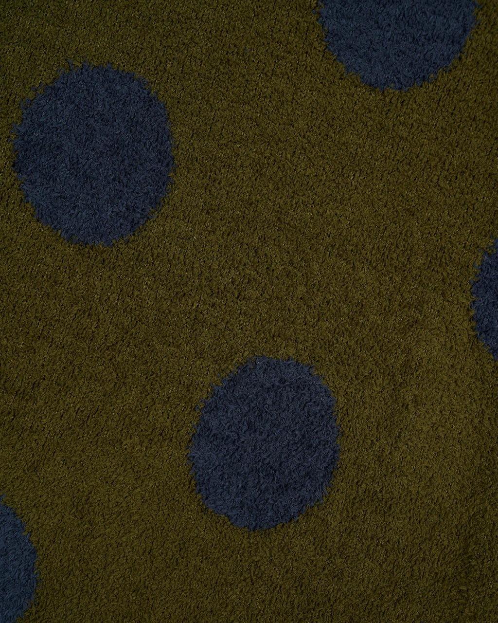 TEDDY FUR DOT KNIT SWEATER VEST