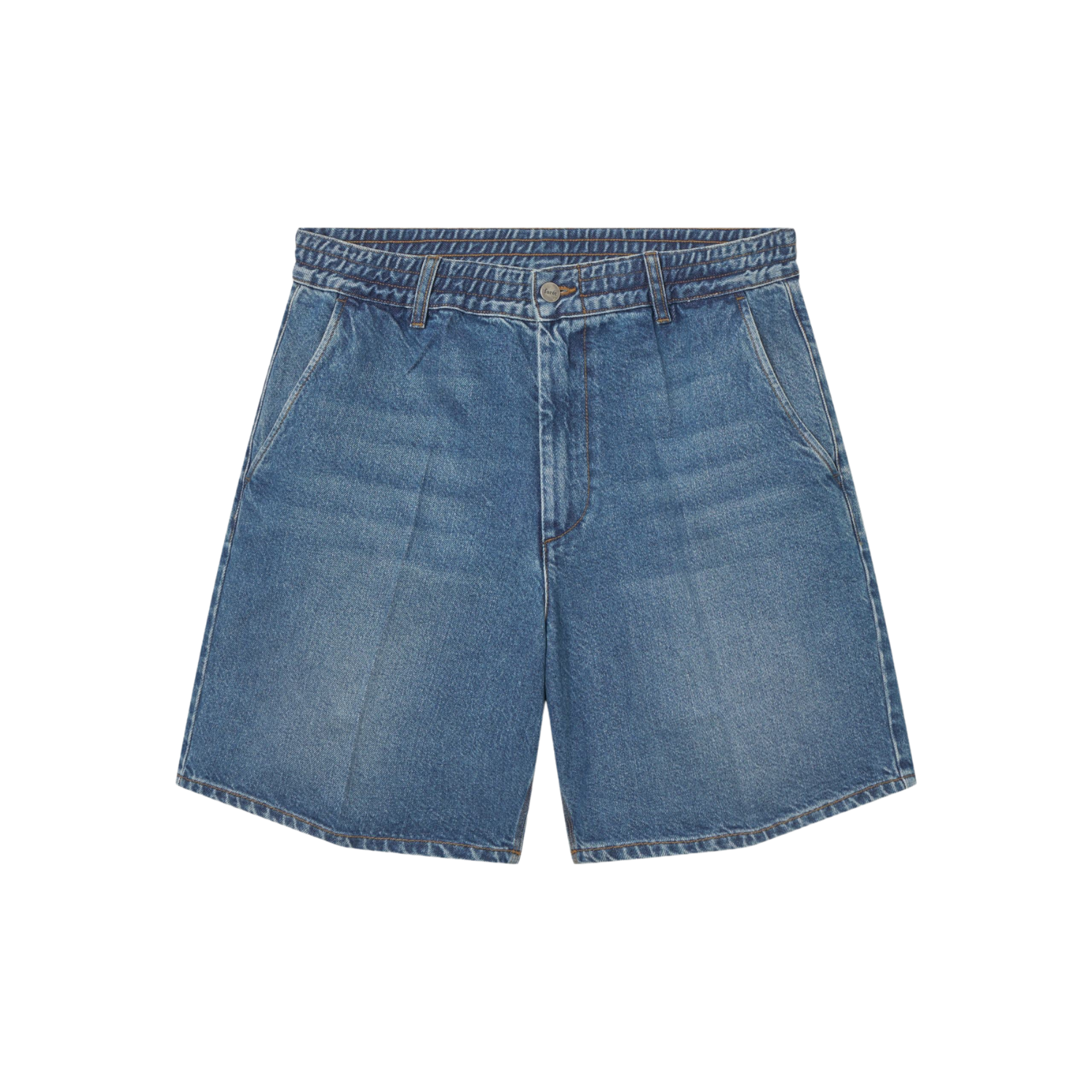 BERMUDA before a chain 未開封 Forét Clay Creased Denim Shorts Vintage Blue I Momentum - Momentum