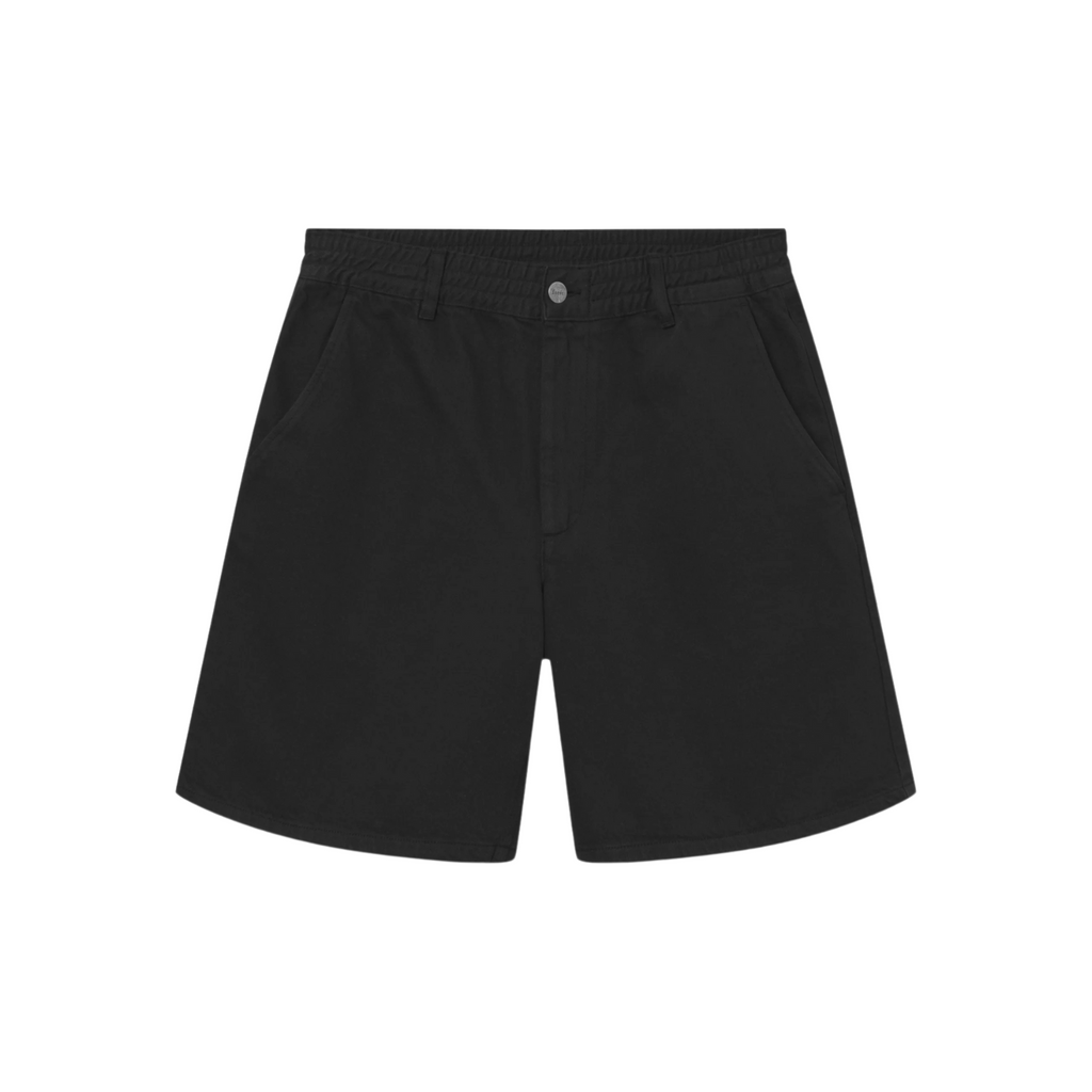 Forét Clay Twill Shorts Black I Momentum - Momentum Clothing