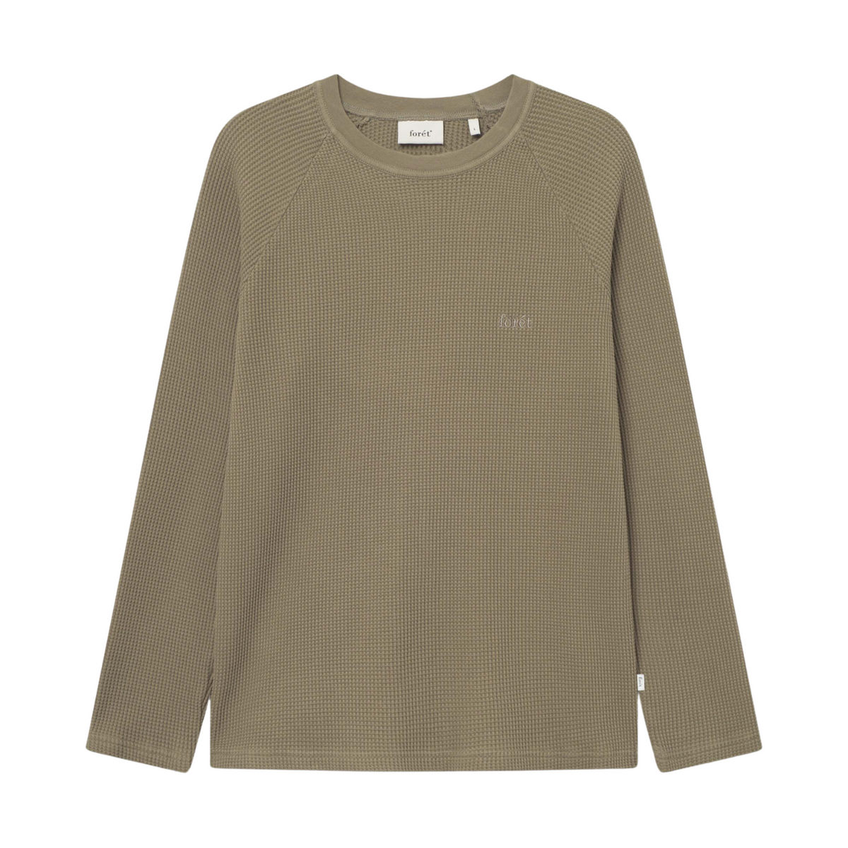 Forét Sky Waffle Longsleeve Dusty Olive