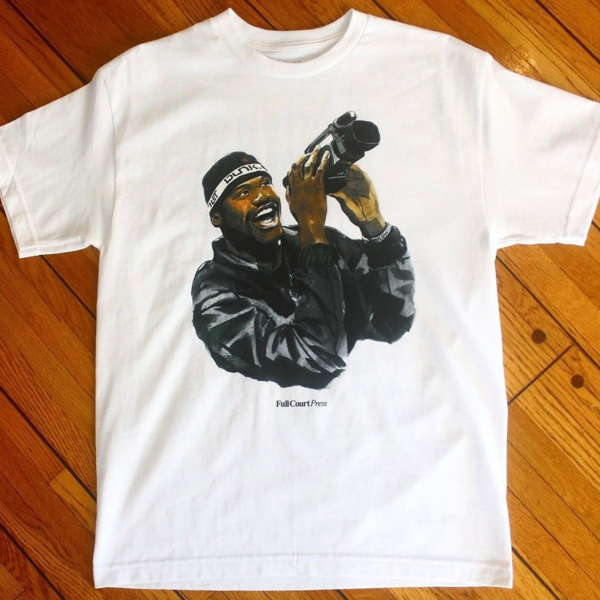 Full Court Press Handycam S/S Tee White 