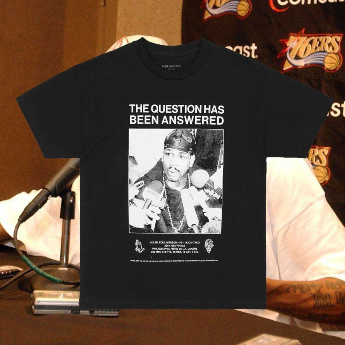 Full Court Press The Answer Tee Black 