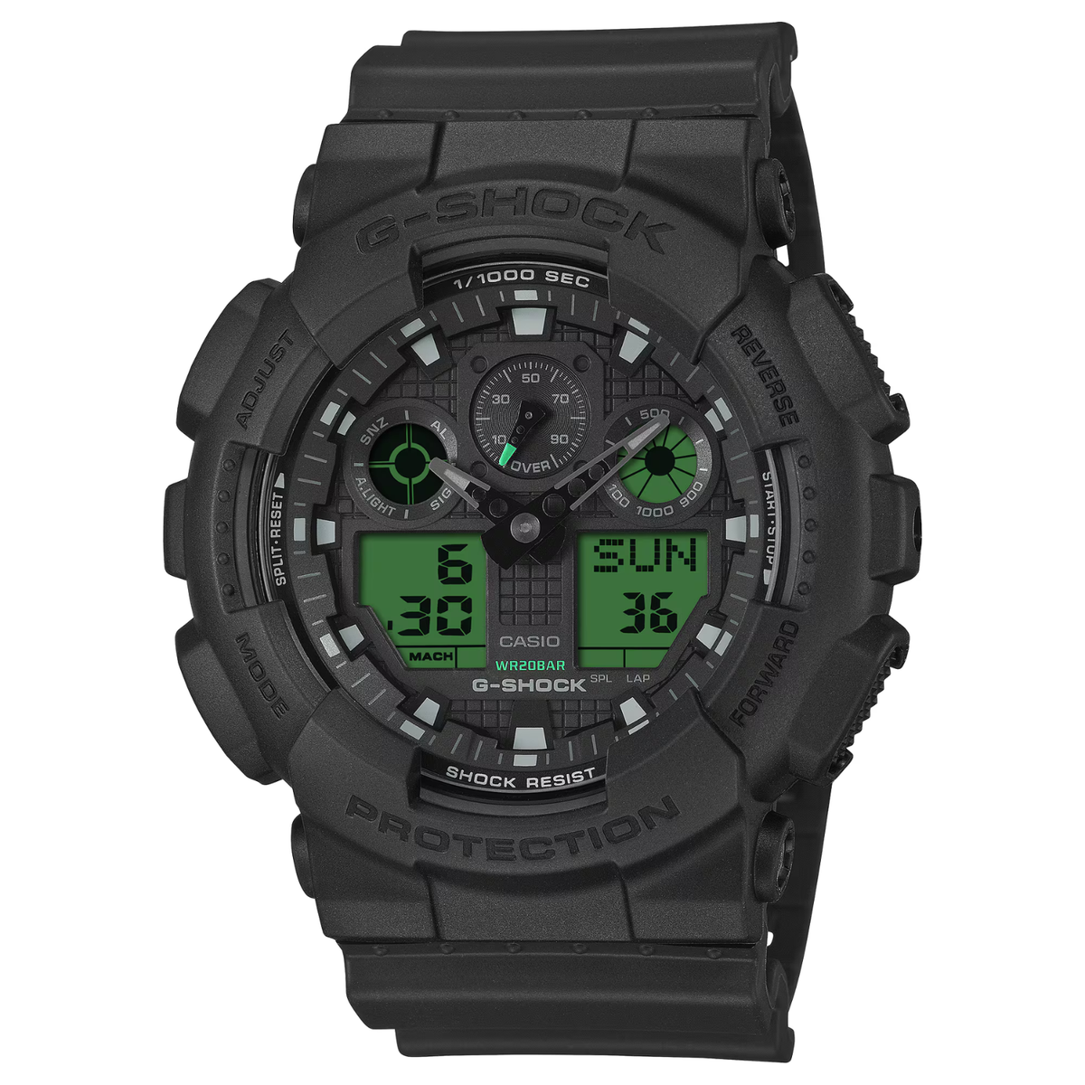 G-Shock Analog-Digital GA-100BEG-1A Watch