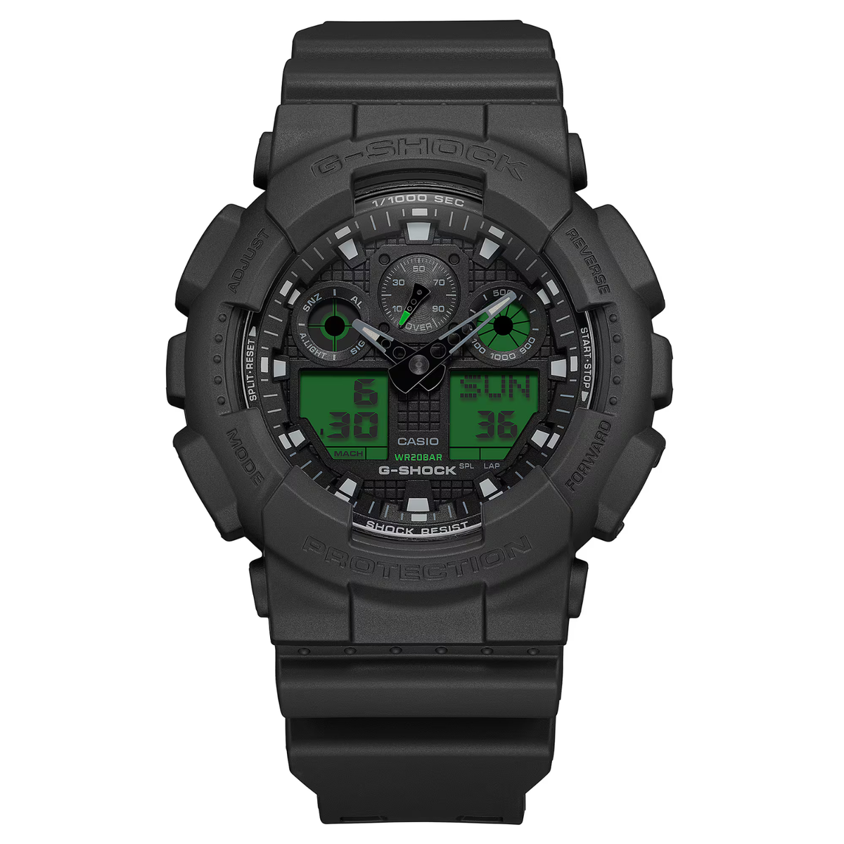G-Shock Analog-Digital GA-100BEG-1A Watch
