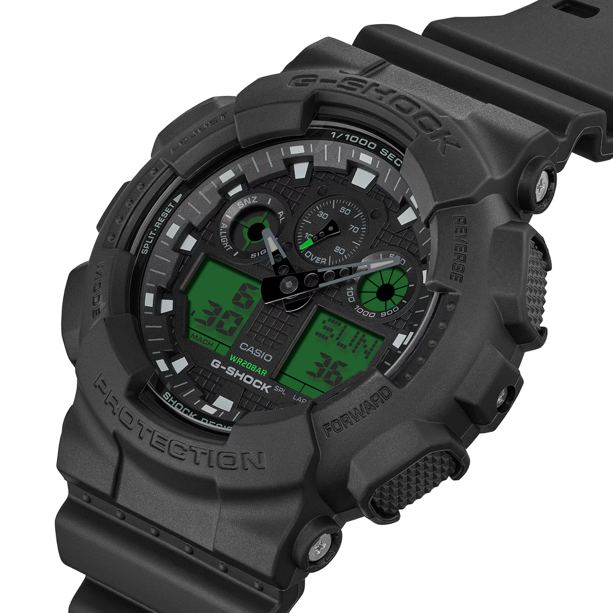 G-Shock Analog-Digital GA-100BEG-1A Watch