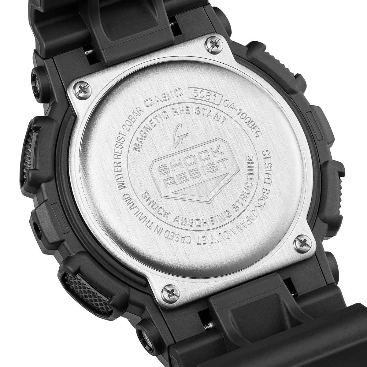 G-Shock Analog-Digital GA-100BEG-1A Watch