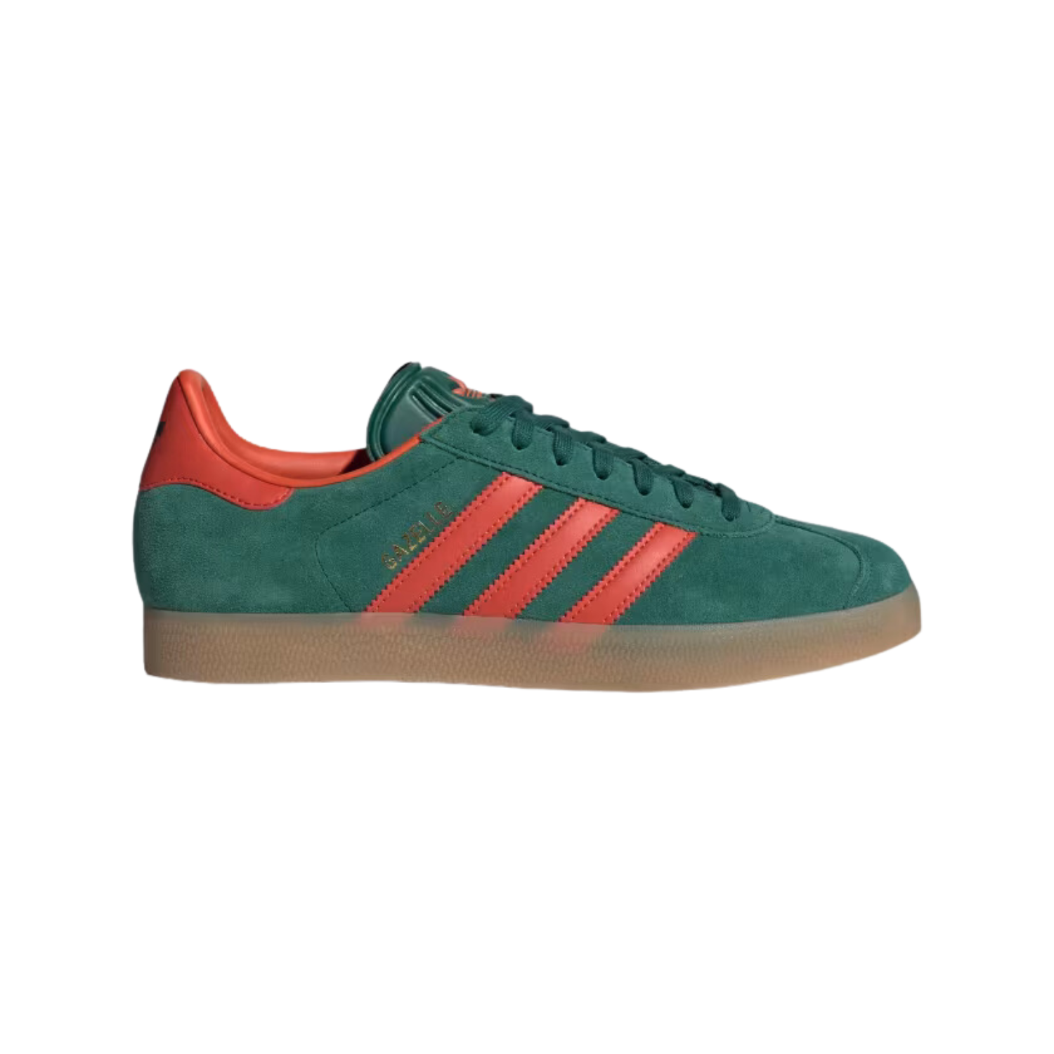 ADIDAS GAZELLE GREEN PRELOVED RED GUM IG6200 I MOMENTUM