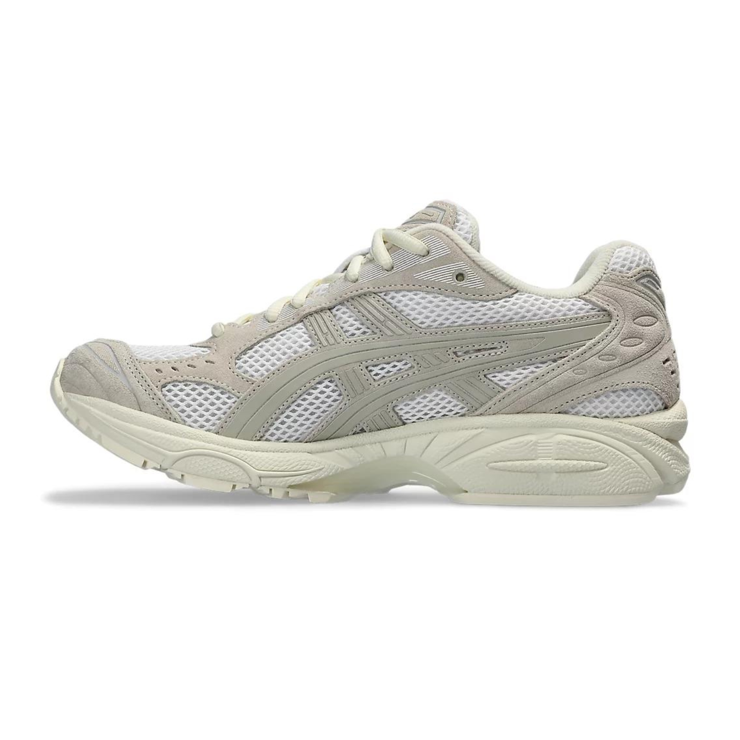Asics Women Gel Kayano 14 White Smoke Grey 1202A105 103 6.5