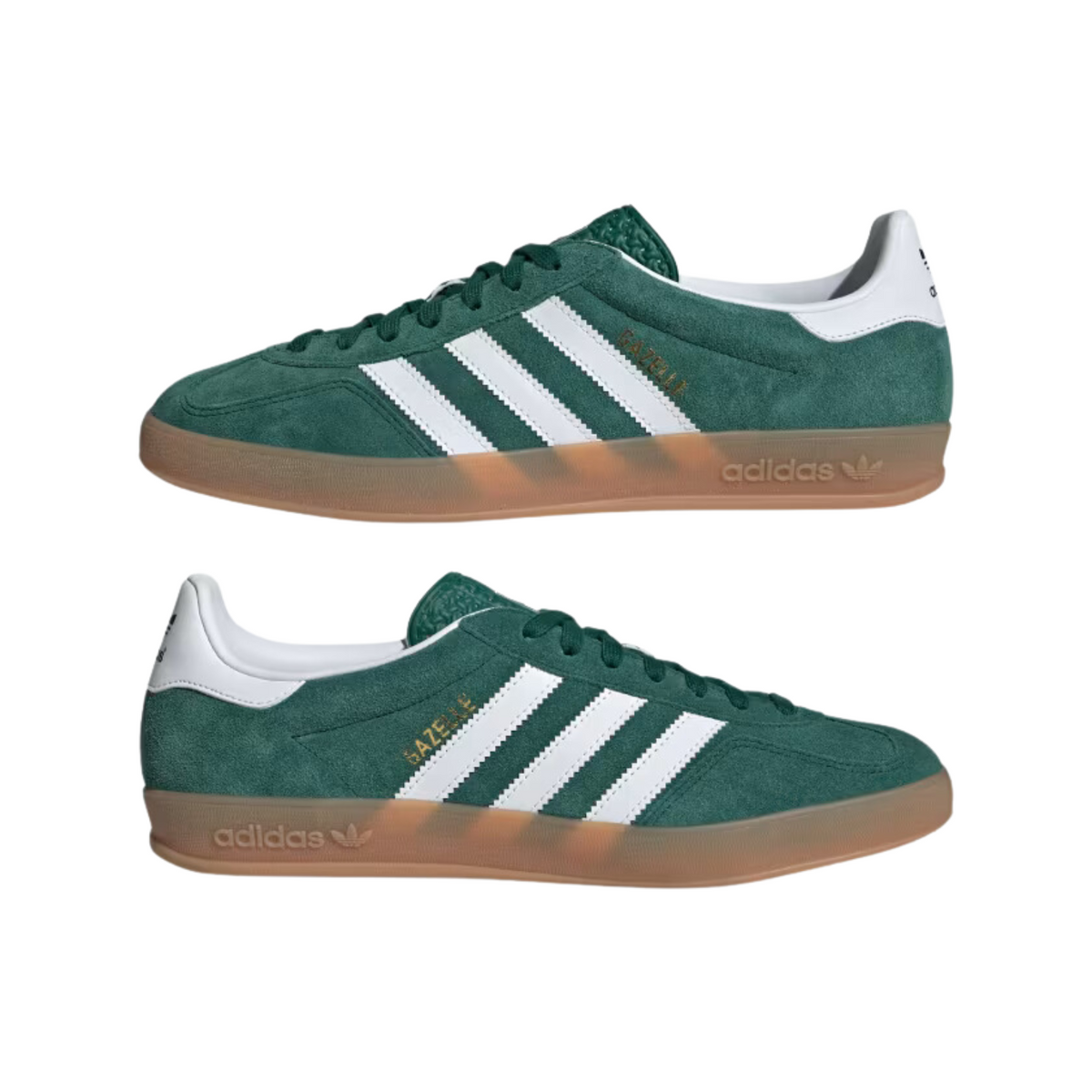 Adidas Gazelle Indoor Collegiate Green / Cloud White / Gum I Adidas Gazelle Indoor Collegiate Green / Cloud White / Gum I