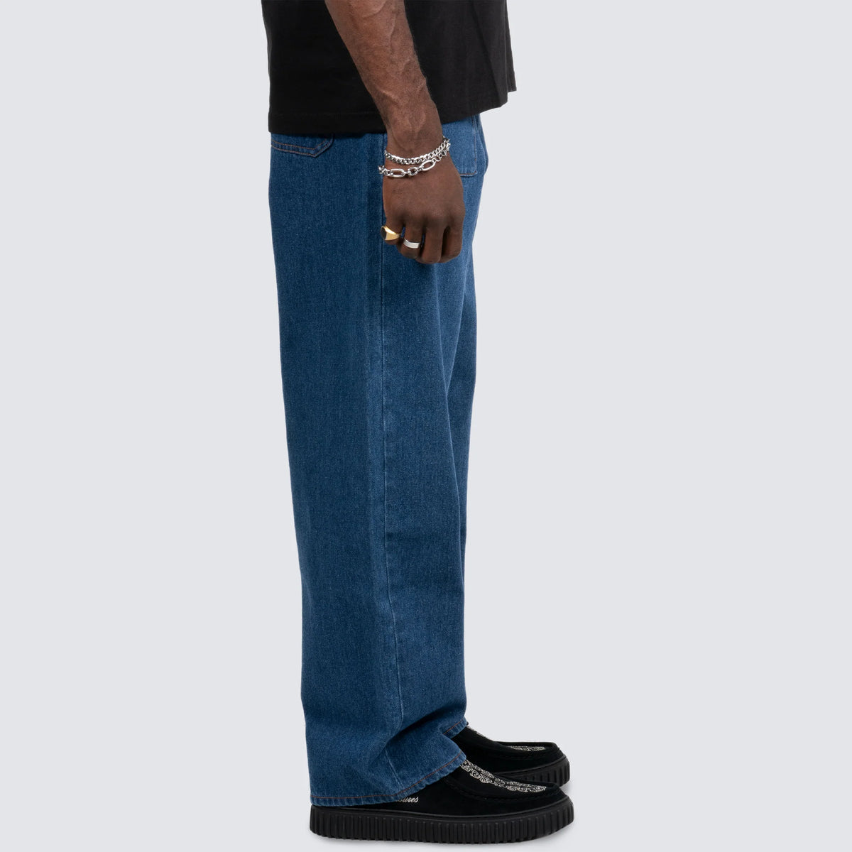 Pleasures Grind Baggy Jeans - Indigo