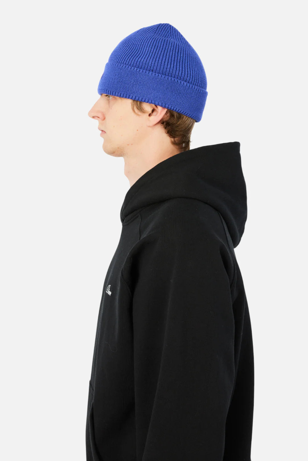Dime Cursive Rib Beanie Purple