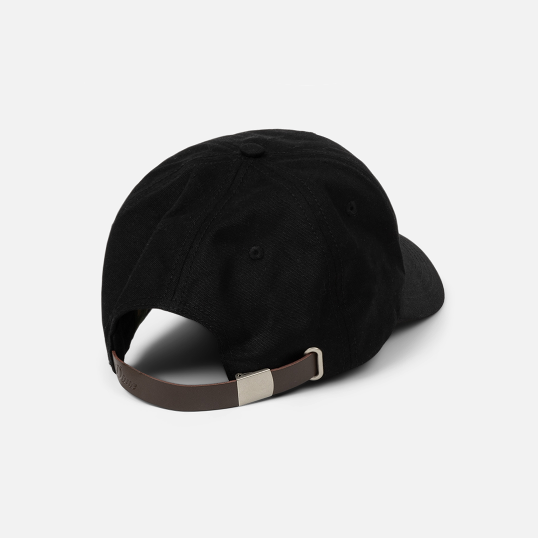 Dime Waxed Worker Cap Black