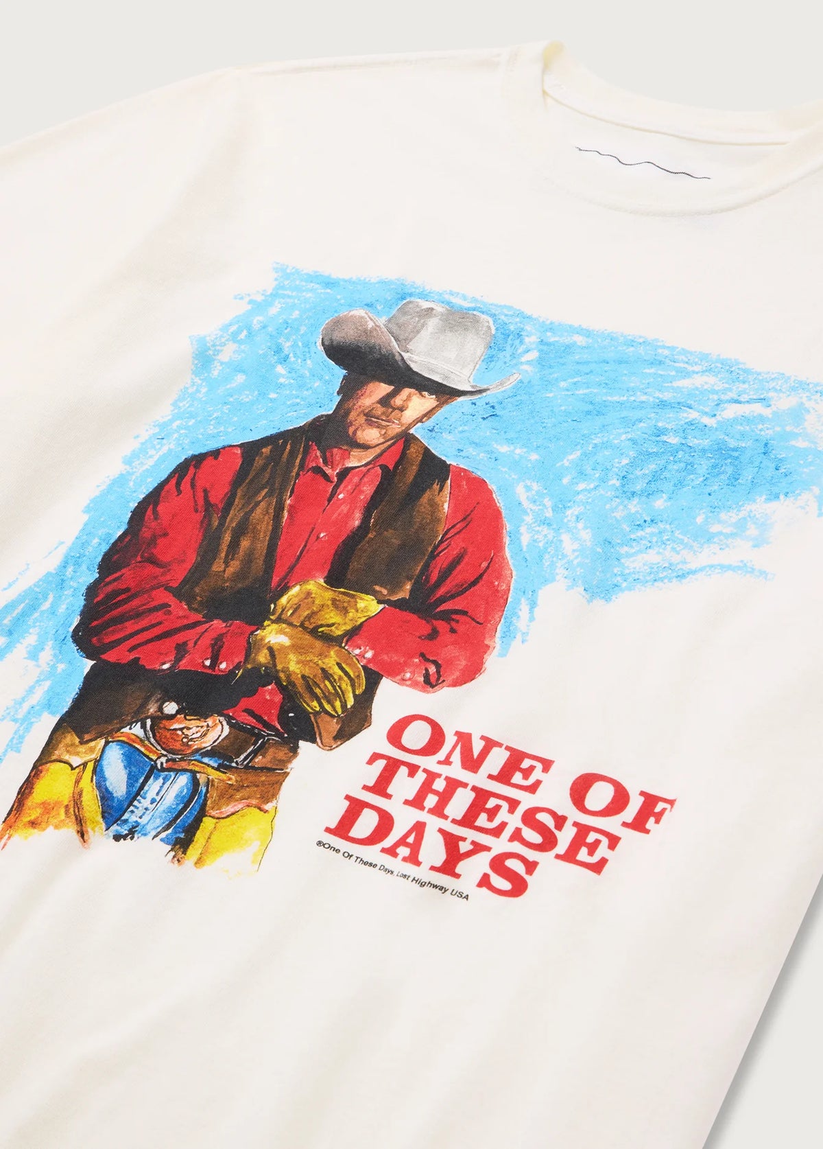 One of These Days Heaven Can Wait T-Shirt Bone