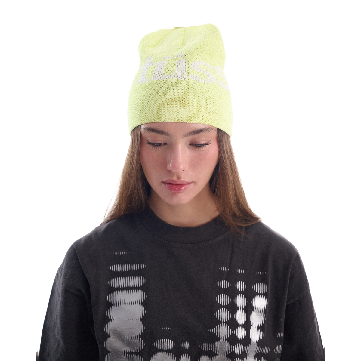 HELVETICA UV SKULLCAP - YELLOW
