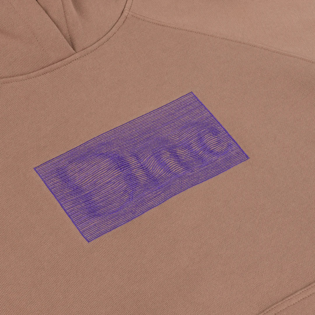 Dime Classic Don't Look Hoodie Sepia